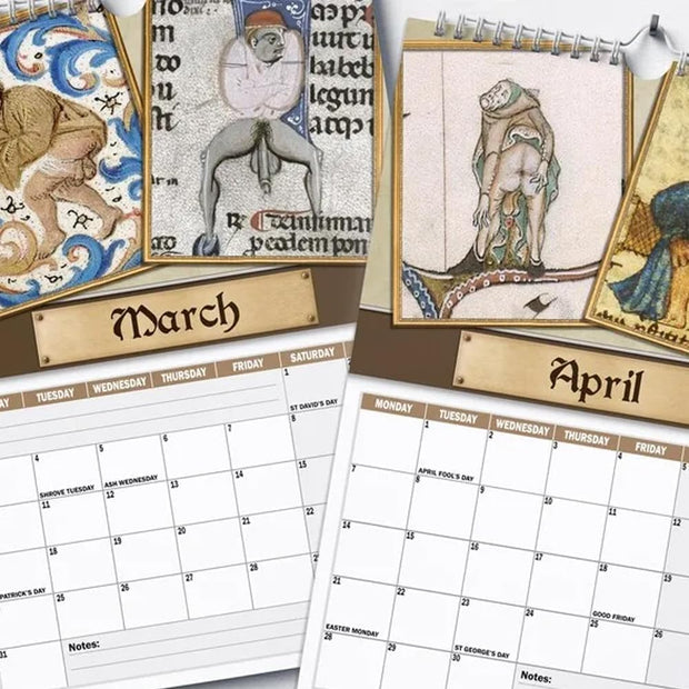 2026 Kalenteri – Medieval Dick Pics