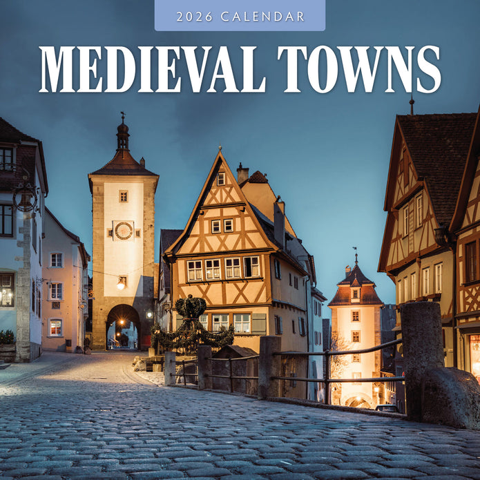 Medieval Towns 2026 - Seinäkalenteri