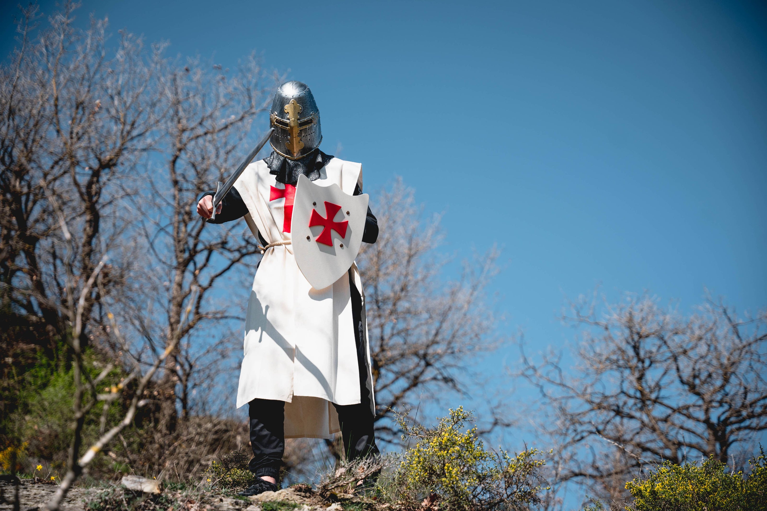 Historiallinen muovimiekka – kuningas Edward III:n malli