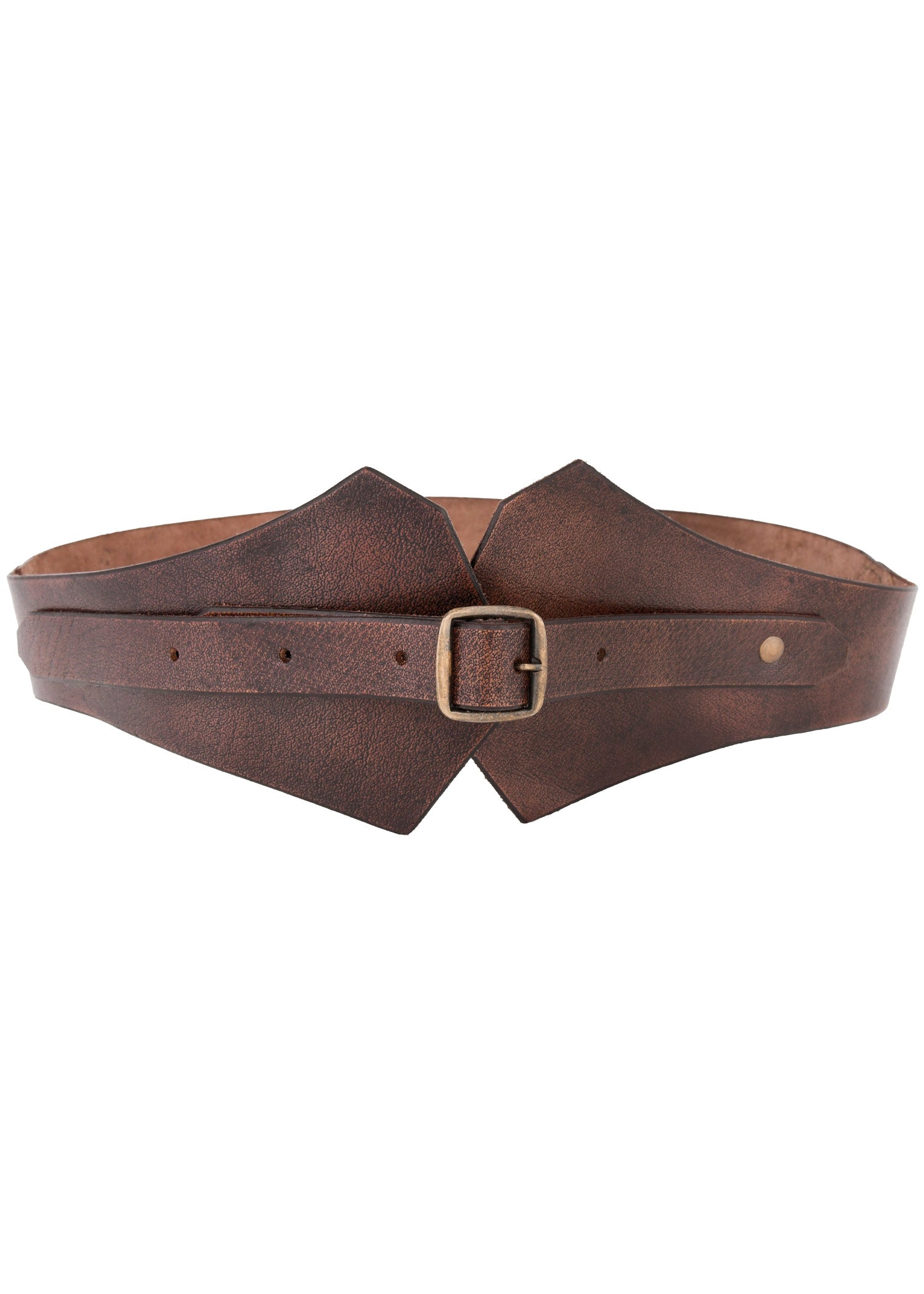 Keskiaikainen korsettivyö, nahkaa