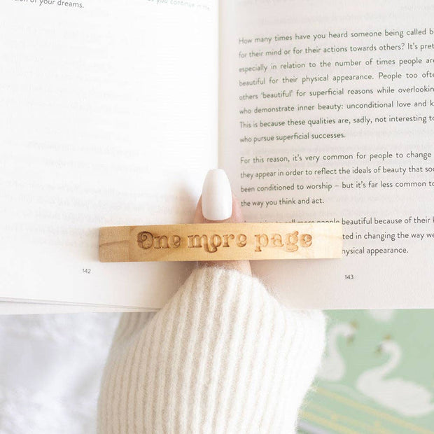 Book Worm -puinen sivunpidike