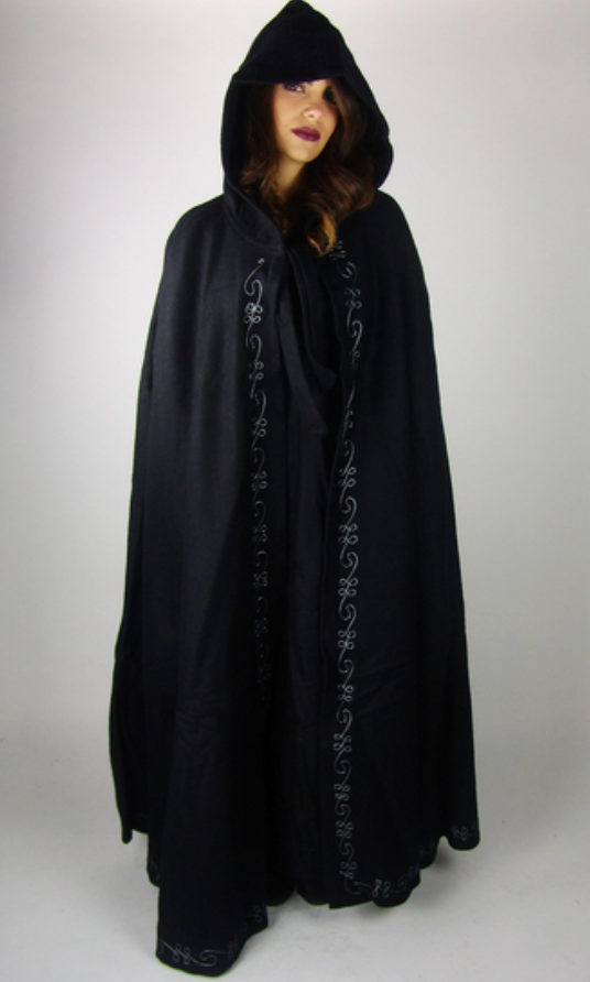 Alma-villaviitta kirjailuilla, eri värejä